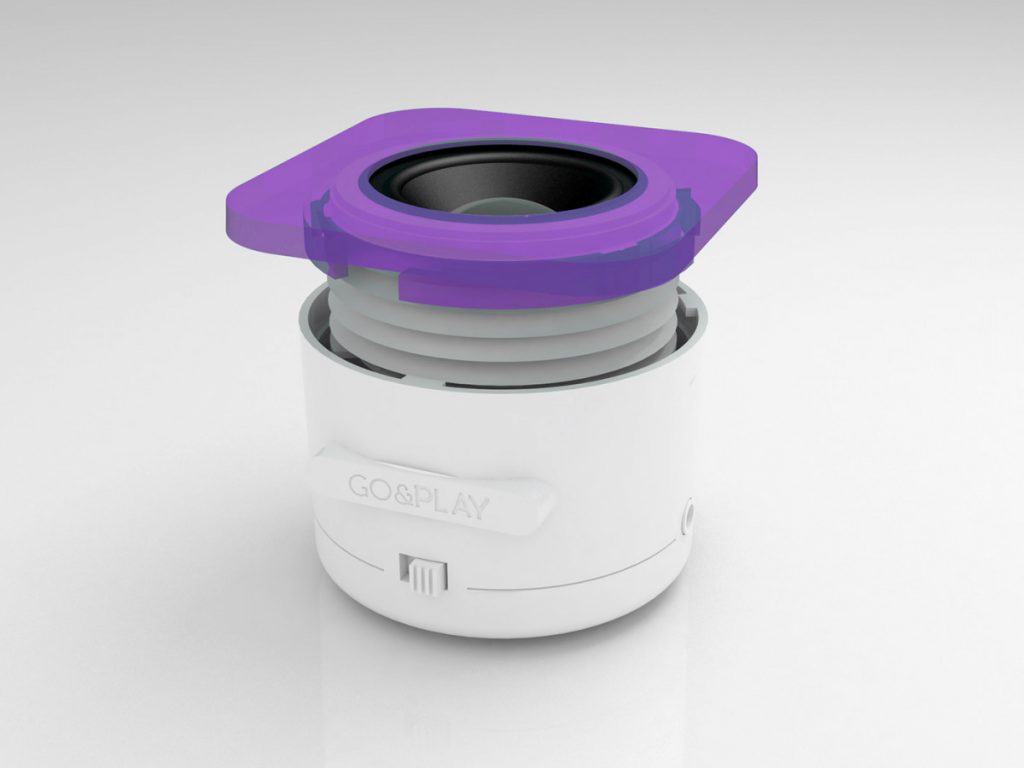 Mini Speakers Portables: Sonido Estilizado en 3D