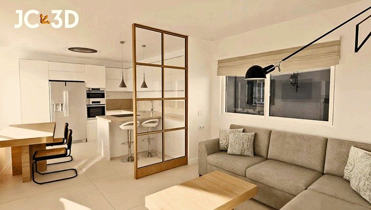 En Profesional 3D Ofrecemos un amplio abanico de servicios de diseño 3D y renderizado inmobiliario para ayudar a las inmobiliarias, empresas de reformas y fabricantes a vender de forma más visual.
