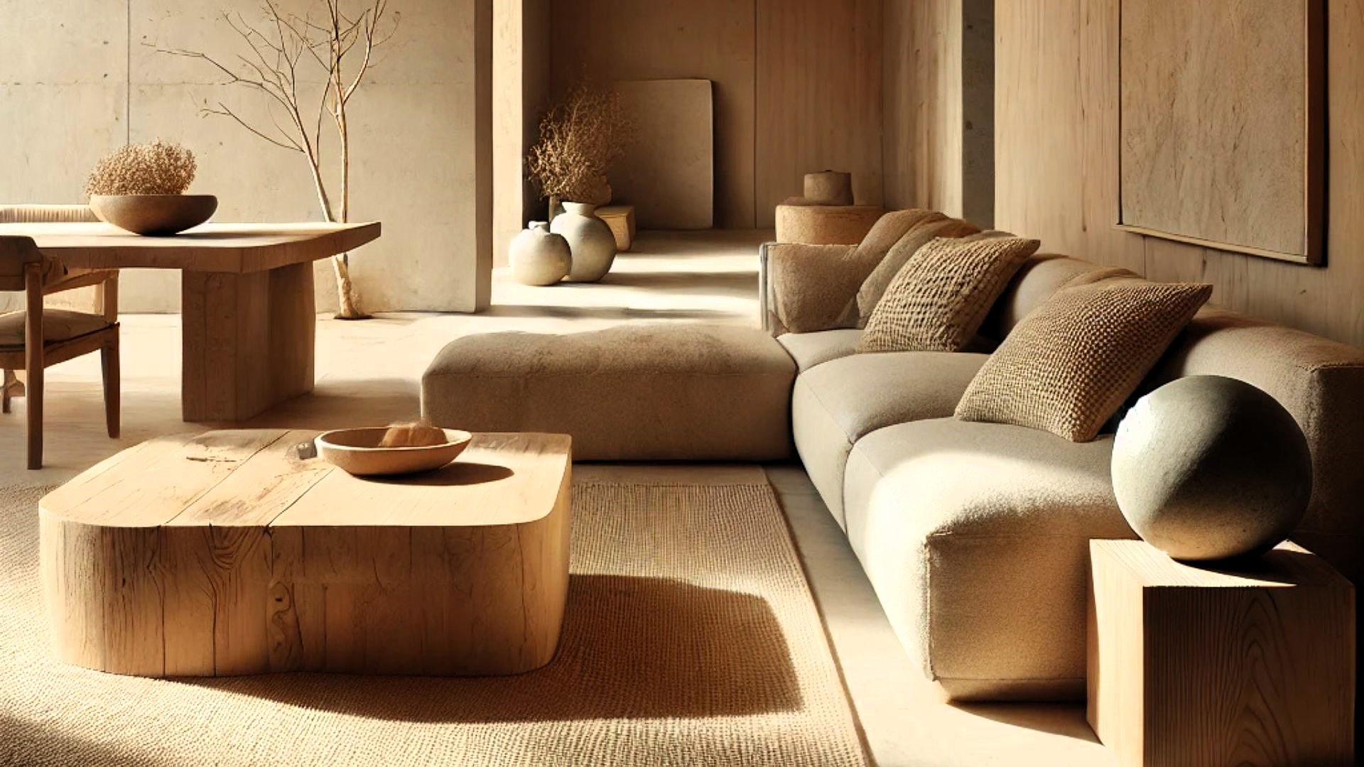 La madera con vetas visibles y textura natural, junto a piedras como el mármol y la pizarra, aportan carácter y elegancia sin perder su toque rústico