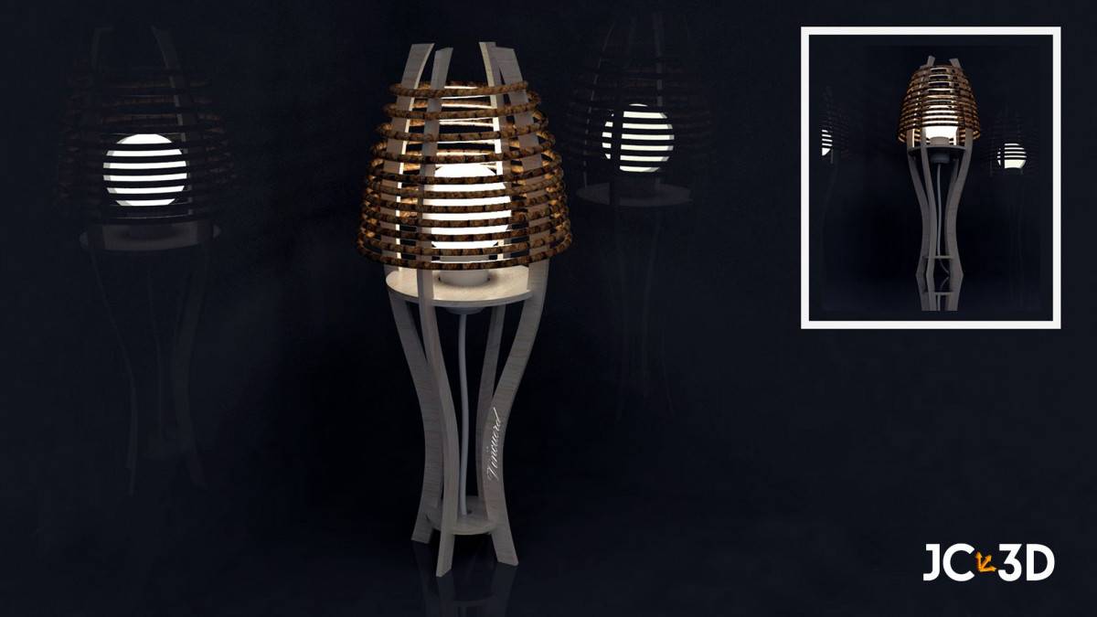 Innovación Iluminada: Infografía del Diseño de Lámpara - Proyectos Recientes